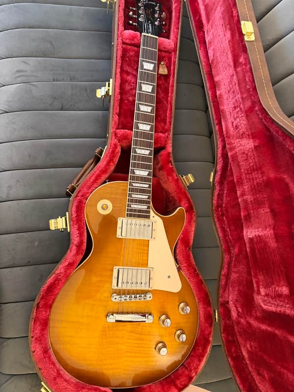 Gibson Les Paul Standard '60s with AAA Maple Top 2024 - Honey Lemon Burst image 1