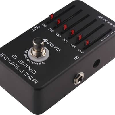 Joyo JF-11 6 Band EQ Pedal w/ 2 Patch Cables image 3