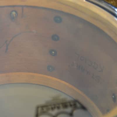 USED Ludwig 4pc Drum Kit - Transition Badge, "Blue Sparkle" image 20