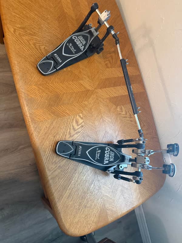 Tama HP900RTW Iron Cobra 900 Rolling Glide Double Bass Drum Pedal – 2nd Gen image 1