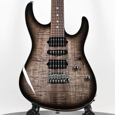 Suhr Modern Plus Electric Guitar- Faded Trans Charcoal Burst 2026 (93366) image 1