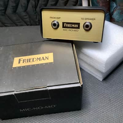 Friedman Mic-No-Mo' Passive Cabinet Simulator 2019 - Gold image 2
