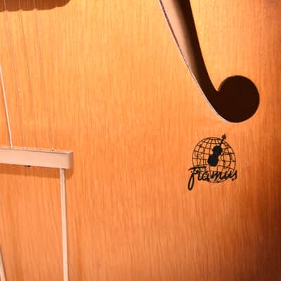 Framus Zenith no. 17 / Atlantis 5/52 – 1950s german vintage Archtop Jazz guitar Gitarre image 8