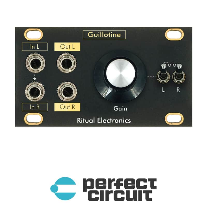 Ritual Electronics Guillotine Stereo Distortion - Intellijel 1U image 1