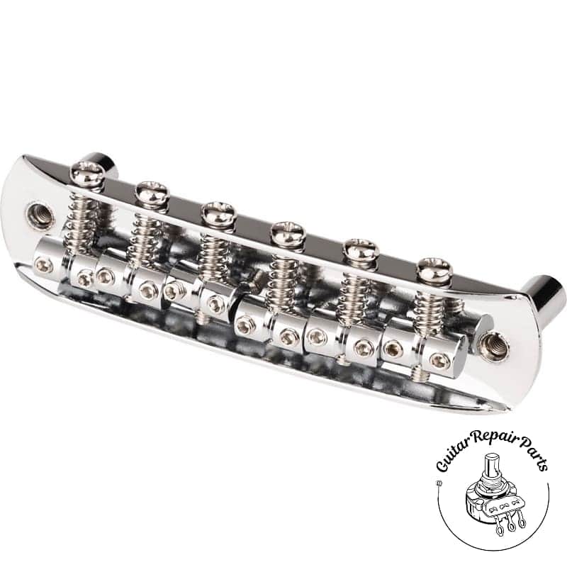 Fender 008-1239-049 MIJ Mustang Guitar Bridge with Bridge Posts
