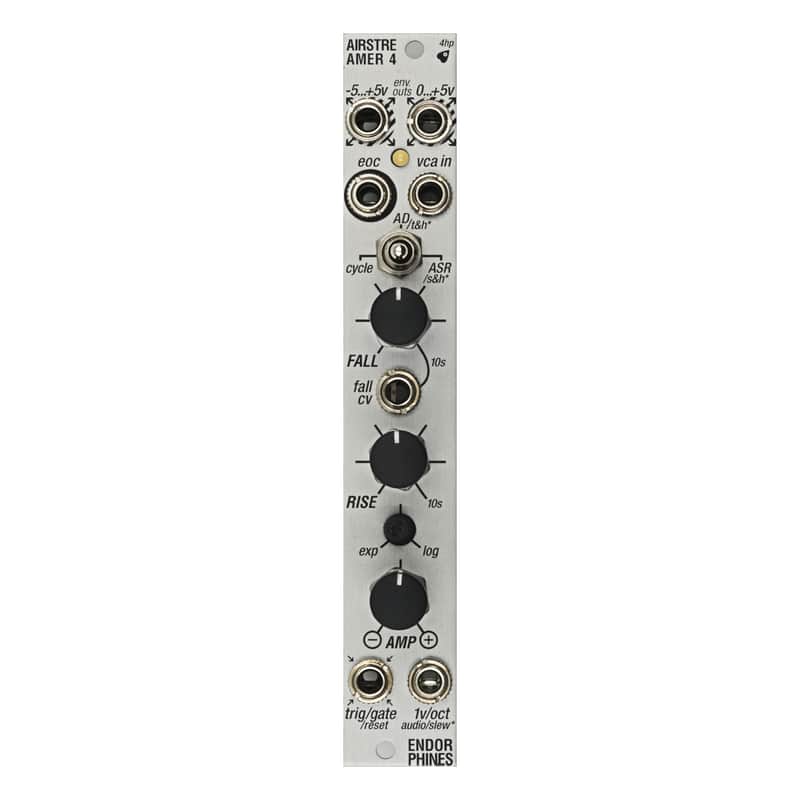 Endorphin.es Airstreamer 4 Eurorack Envelope Generator Module (Silver) image 1