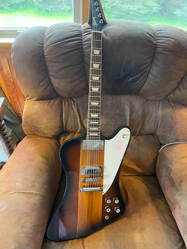 Gibson Firebird Model V 2004 - Tobacco Sunburst image 1