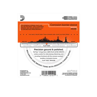 EFT13 Flat Tops Medium 16-56 D'Addario image 2