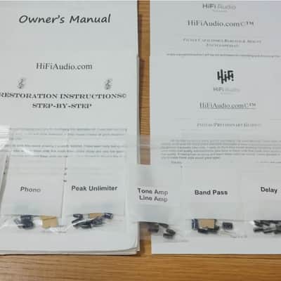 Carver C4000 restoration kit filter capacitor repair rebuild fix image 2