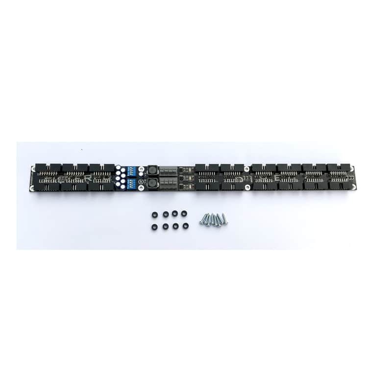 Konstant Lab Filtered Bus Board Eurorack Power Distributon Board (Angled Connectors) image 1