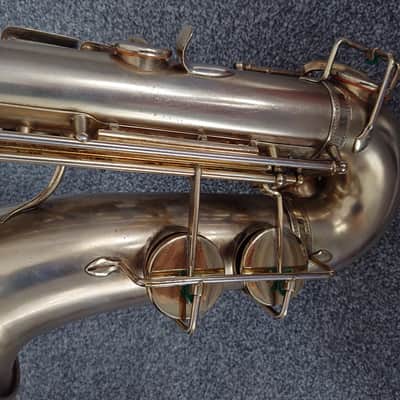Vintage Selmer Modele 22 Alto Saxophone 1922 - Silver image 12