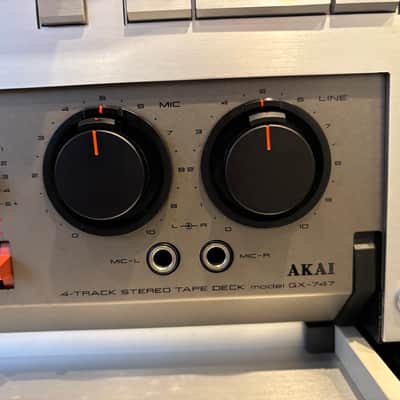 Akai GX-747 2-Channel 4-Track Tape Recorder 1981 - 1985 - Silver image 8
