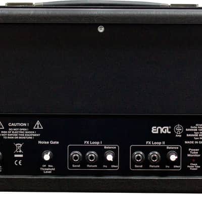 Engl Savage 60 Head Mark II E630II 4-Channel 60-Watt Guitar Amp Head 2021 - Present - Black image 2