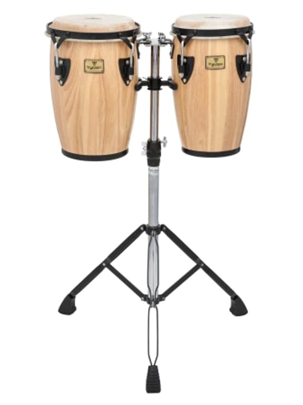 Tycoon Junior Series Natural Finish Congas 8" & 9" TCJ-BN/D image 1