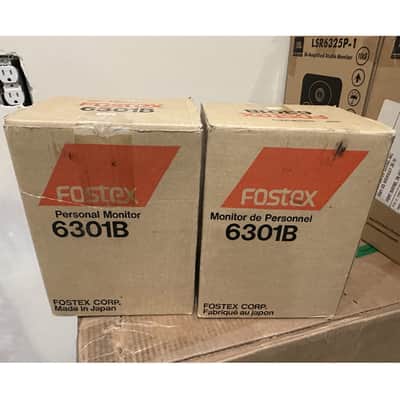 Fostex 6301B Compact Powered Monitor Speaker Pair (Pre-Owned) image 2