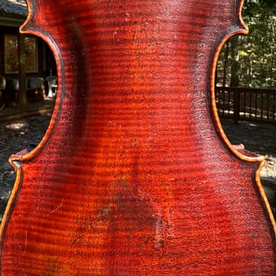 Old Mathias Albani label Violin 4/4 *Watch Video image 1
