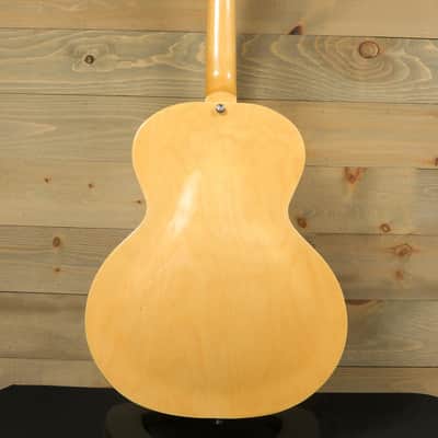 Grote Guitar Natural Hollow Body Jazz Electric Guitar Grwb-ztna - USED image 4