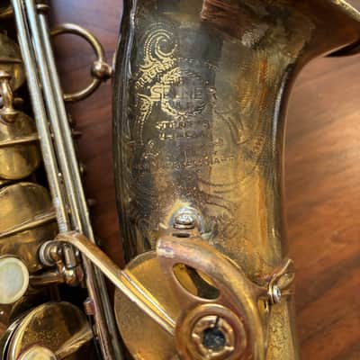Selmer Balanced Action Alto Saxophone 1935 FRESH OVERHAUL image 7