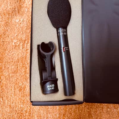 Unmatched Pair of Vintage AKG C451 EB with CK1 image 5