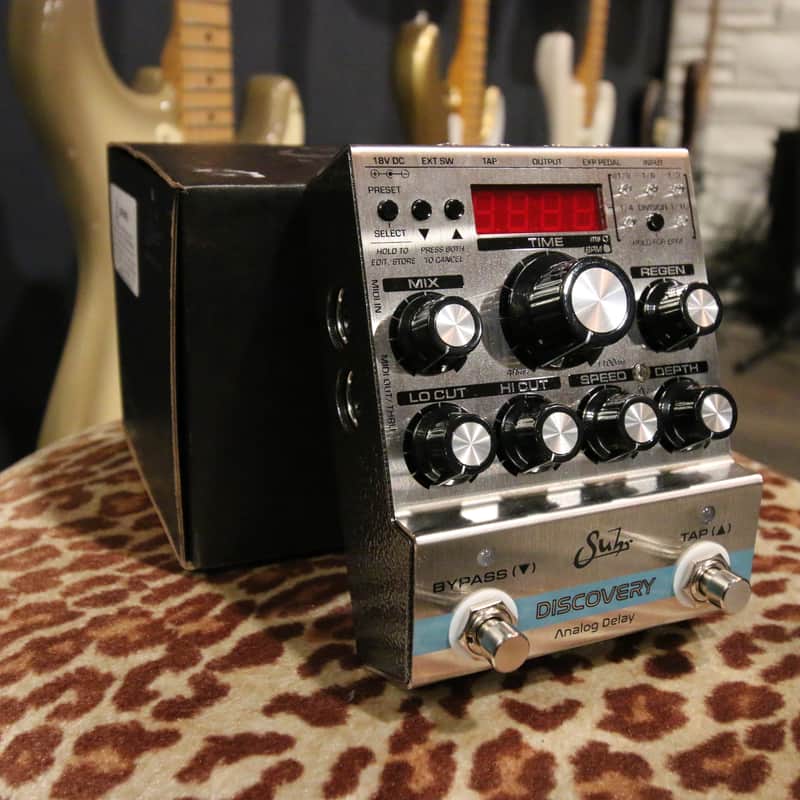 2021 – Present Suhr Discovery Analog Delay Silver