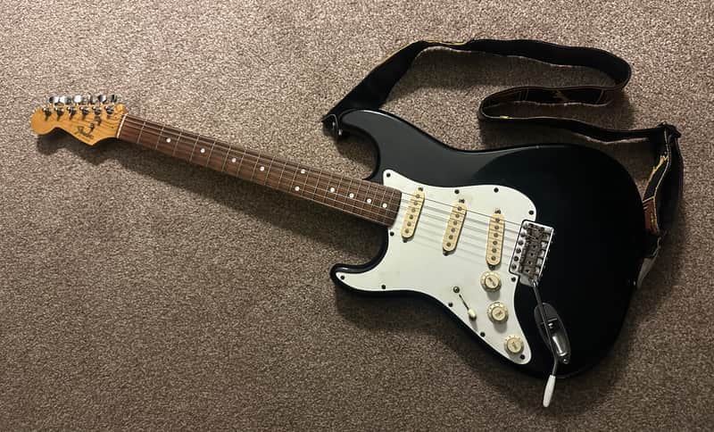 Fender ST-362 1989-90 Japanese Strat, Black, Left Handed | Reverb