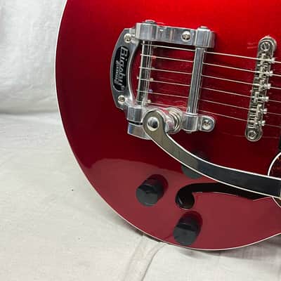 Gretsch Streamliner G2657T Candy Apple Red Semi-Hollow Body Electric Guitar image 5