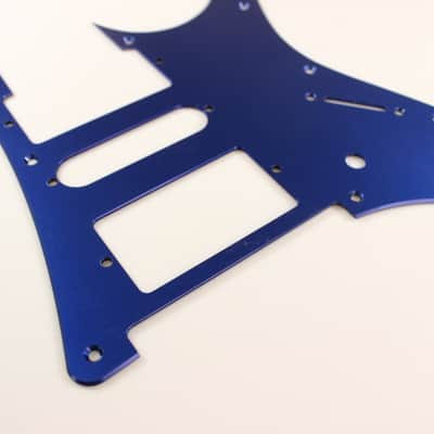 Blue Anodized Aluminum pickguard fits Ibanez (tm) RG550 Jem RG HSH image 5