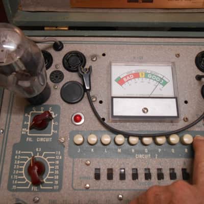 Jackson 561 Dynamic tube tester for older tubes - 2A3 - 83 - etc -working image 5