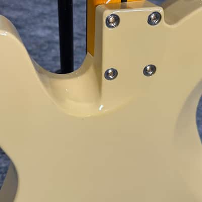 Custom Built Korina body Telecaster 2025 - Vintage Cream Nitro image 5