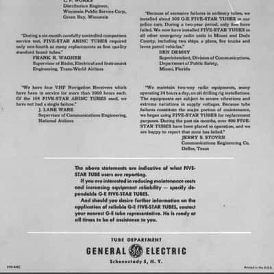 4x Vintage UFO Foil-Disc GE USA GL Military 5751 Audio/Preamp Tubes ~ Holy Grail Balanced Sound Stage Detailed Vintage Warmth ~ Rugged 12AX7 ECC83 Upgrade / Plugin Sub / Lower Gain ~ ecc803 e83cc cv4004 image 6
