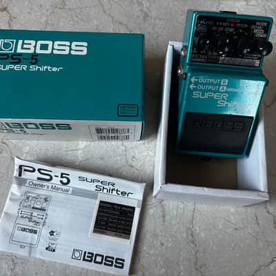 Boss PS-5 Super Shifter (Dark Gray Label) 1999 - Present - Blue image 1