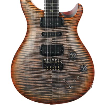 PRS Modern Eagle V Wood Library Satin Ten Top Burnt Maple Leaf 2024 image 1