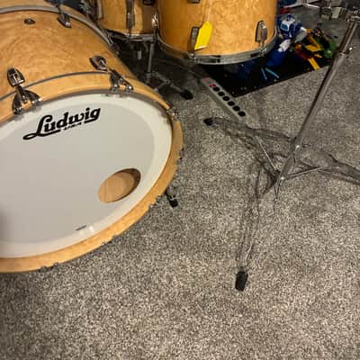 Ludwig Classic Maple Exotic Fab Outfit 9x13 / 16x16 /14x22" Drum Set image 7
