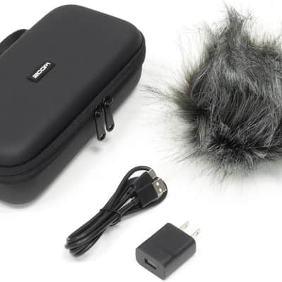 Zoom H6essential 6-Track 32-Bit Float Portable Audio Recorder Bundle with APH-6e H6essential Accessory Pack with Hairy Windscreen, Padded Shell Case, AC Adapter, & USB C-Cable (H6e + APH6E Bundle) image 2