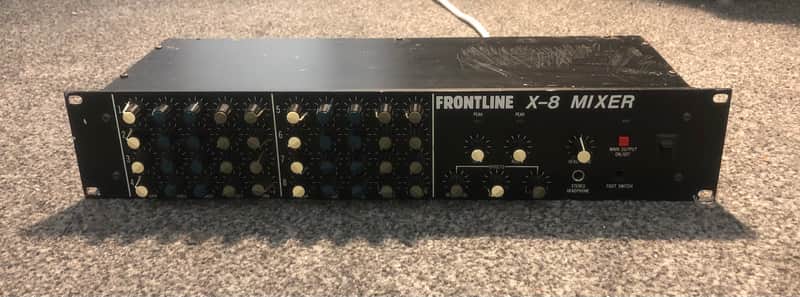 rare Frontline  X8 Mixer - Vintage, Made in Japan, Rackmount Mixer image 1