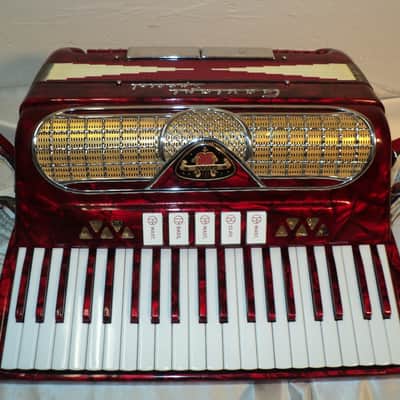 Vintage Borsini Bros. Gaviani Special Italian Accordion w/ Case image 1