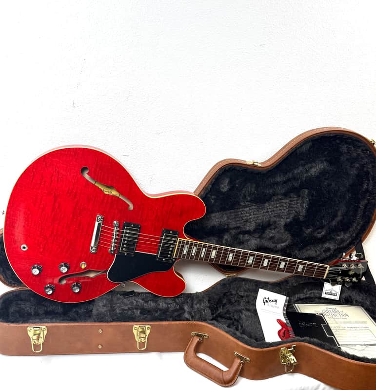 Gibson Figured ES-335 2018 - Cherry image 1