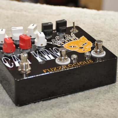 FUZZROCIOUS Cat King MF Momentary Feedback / OD Disto Fuzz / RAT Type / Made In USA image 2