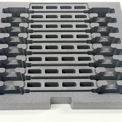 Custom Foam Insert for Rack Drawer fits 16 Shure ADXR Axient Digital PSM IEM Wireless In-Ear Bodypacks image 2