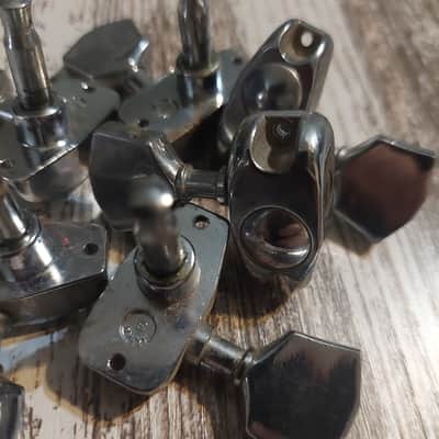 Electra MIJ 3x3 LP Style Keystone Tuners off MIJ 1980s Omega Series image 3