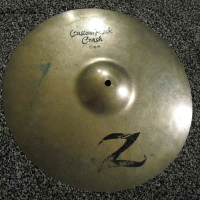 17" Zildjian Z Series Custom Rock Crash Cymbal 1610g image 1