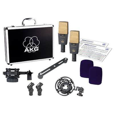 AKG C414 XLII/ST Stereo Matched Pair image 2