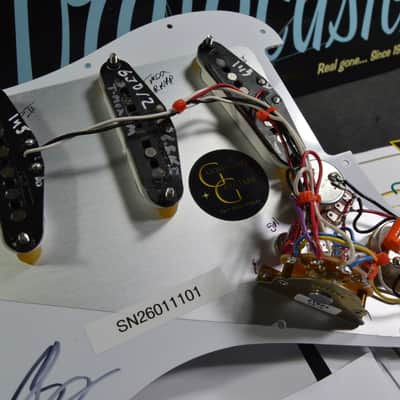 "WINGS OF CHANGE" Fender Loaded Stratocaster Pickguard Hot Wired PowerShifter™ image 14