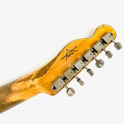 Fender Telecaster Custom 60 Super Heavy Relic Custom Shop 2022 Black image 5