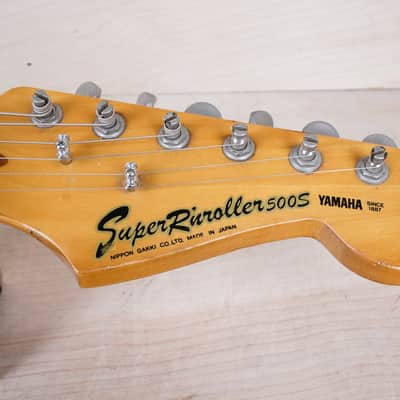 Yamaha Super R'N Roller SR-500S 1980 Sunburst Vintage Japan MIJ w/ Bag image 3