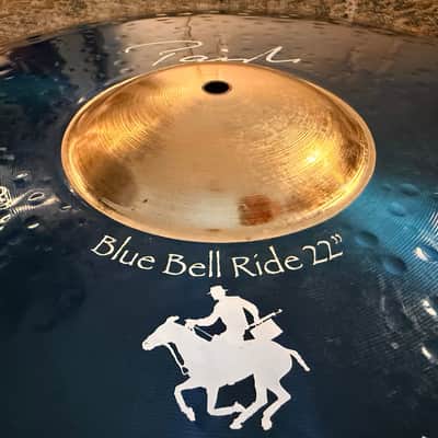 Paiste Signature BLUE BELL STEWART COPELAND Ride 22” The Rhythmatist! 3456 g CLEAN! Don’t Pay $820 image 5