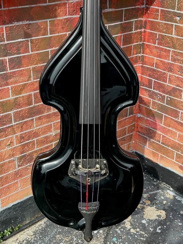 Ampeg BB-4 Baby Bass 1965 - a factory Black finished Museum Quality example ! - Excellent