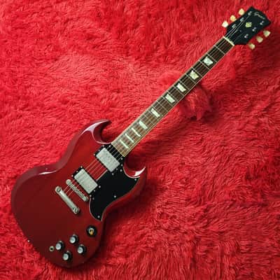 Greco SS-600 or SS-65 1990 SG Standard - Mint Collection - Cherry Red Finish - Original SCREAMIN Humbuckers - Fujigen Made - Made In Japan MIJ image 2