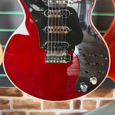 Burns Brian May Signature Red Special Cherry Electric Guitar image 4