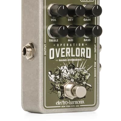 Electro-Harmonix Nano Operation Overlord Allied Overdrive Pedal image 2